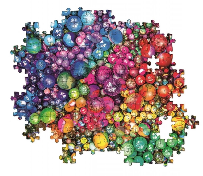 Puzzle ColorBoom: Nádherné guľôčky 1000 dielikov