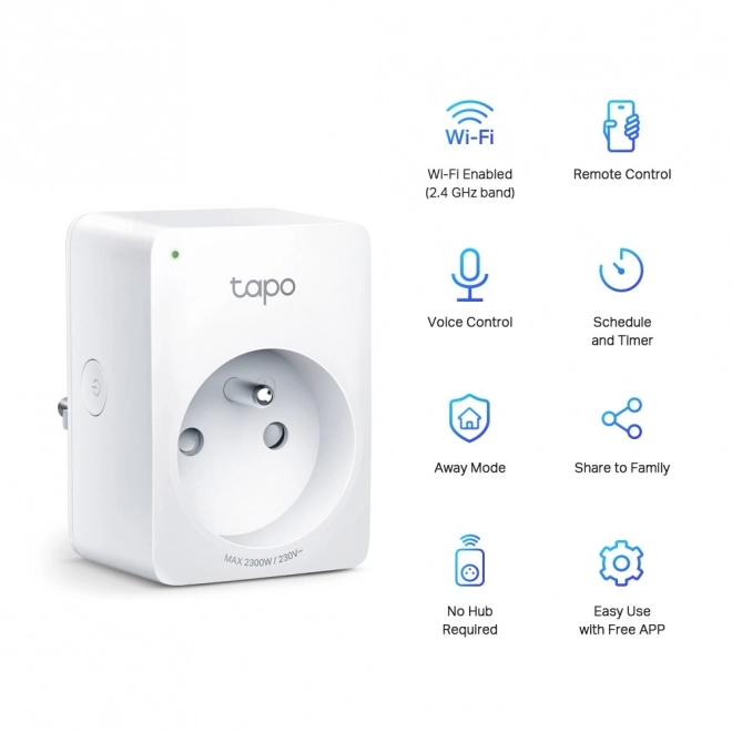 Inteligentná zástrčka Tapo P100 WiFi 2-pack