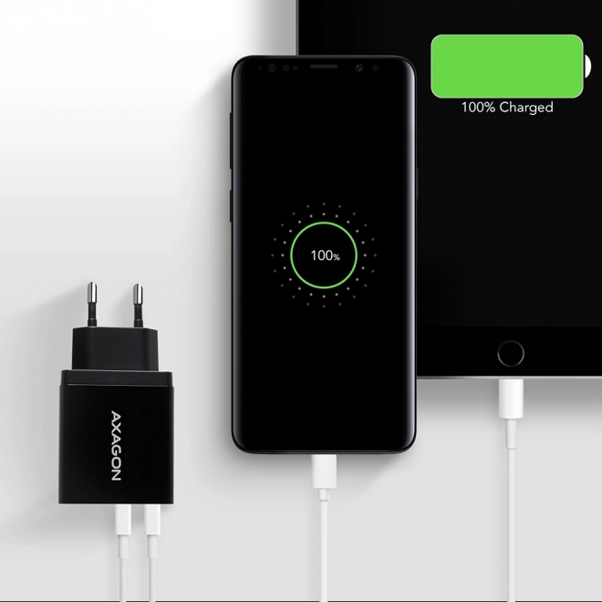 Rýchlonabíjačka 24W s dvoma USB portami a technológiou Quick Charge 3.0