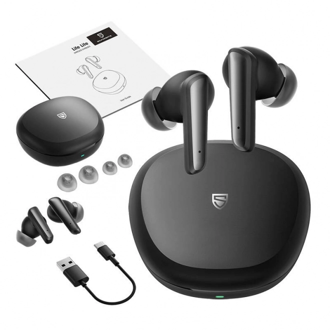 TWS slúchadlá Soundpeats Life Lite (čierne)