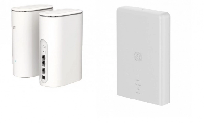 Sada ZTE 5G smerovač a WiFi6 router