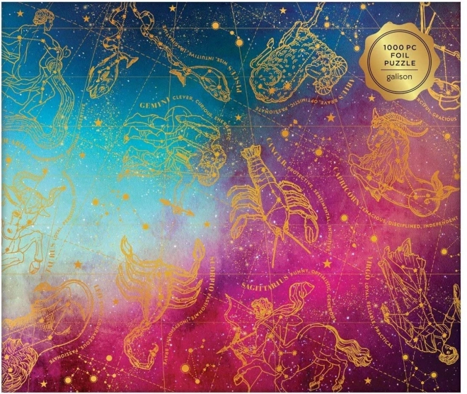 Galison puzzle Súhvezdie zverokruhu 1000 dielikov