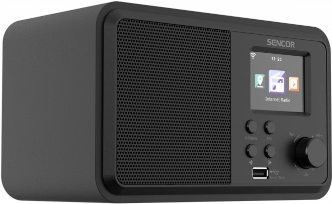 Internetové rádio Sencor s výkonom 4 W a WiFi