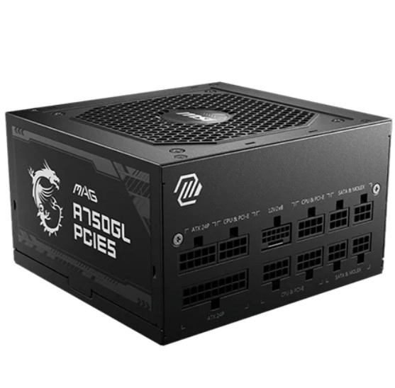 Záložný zdroj MSI MAG 750W PCIE5 80 PLUS Gold