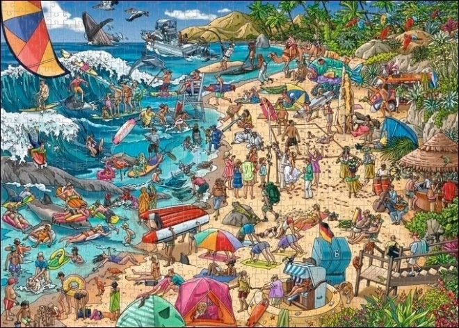 Puzzle Morské pobrežie 1000 dielikov