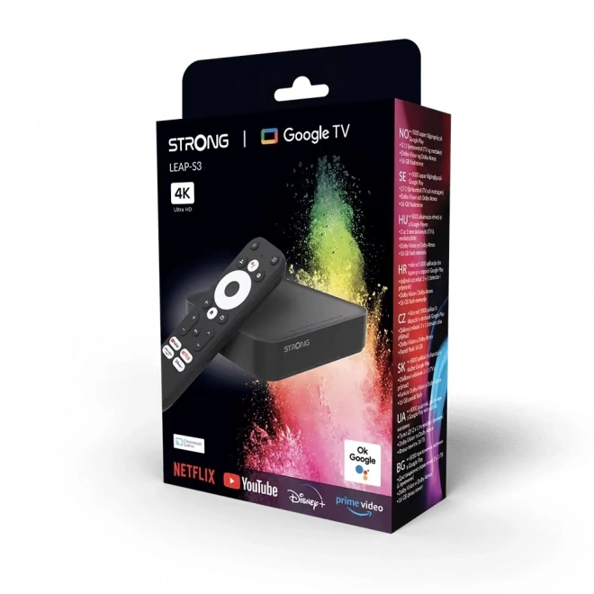4K ultra HD prehrávač Strong Leap S3