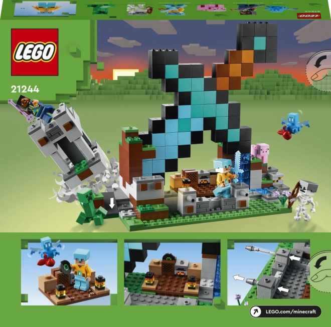 LEGO Minecraft Rytířska základňa