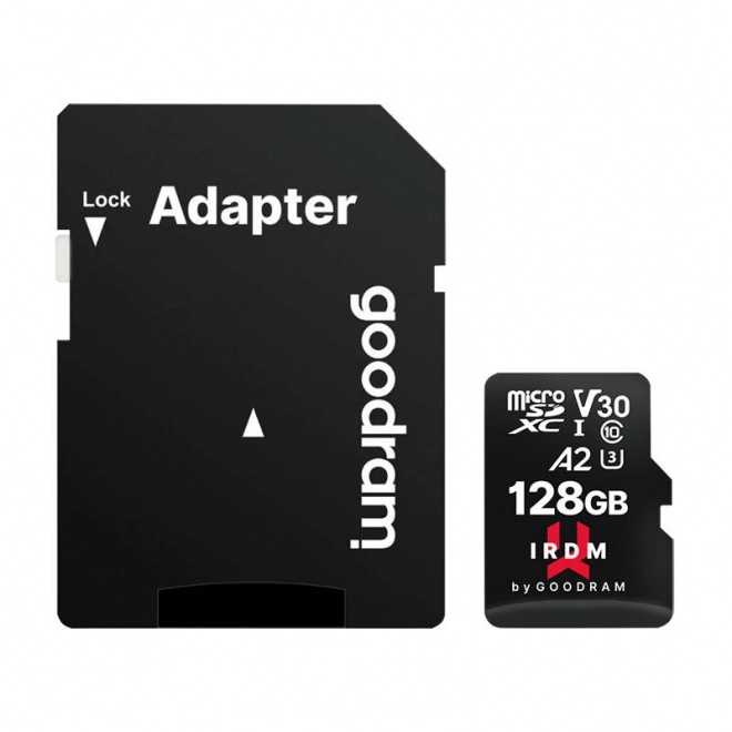 Pamäťová karta Goodram IRDM MicroSD 128GB s adaptérom