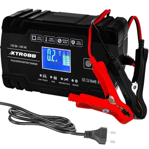 Automatická nabíjačka batérií 12V/24V