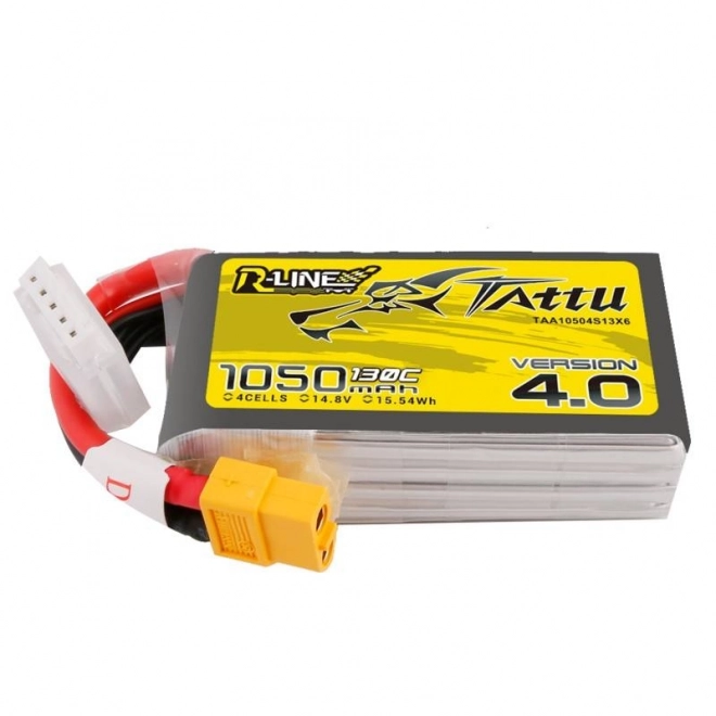 Akumulátor Tattu R-Line 1050mAh 14.8V 130C XT60