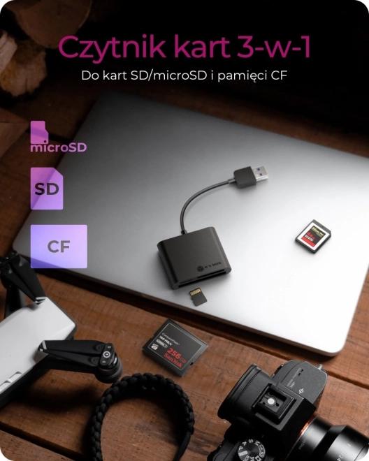 Čítačka kariet s USB 3.0 konektorom