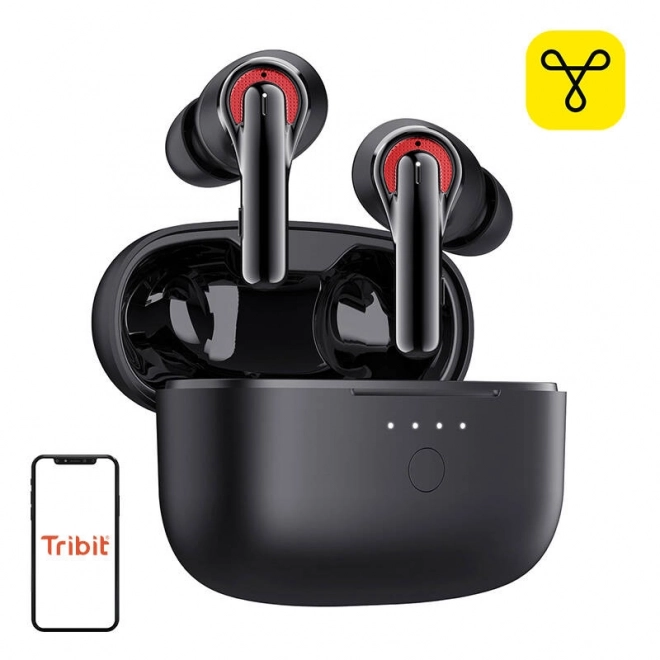 Bezdrôtové slúchadlá Tribit FlyBuds C1 čierne