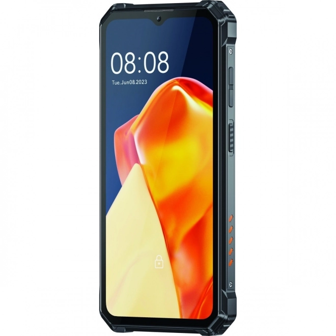 Odolný smartfón 4G s veľkou pamäťou vo farbe čierna