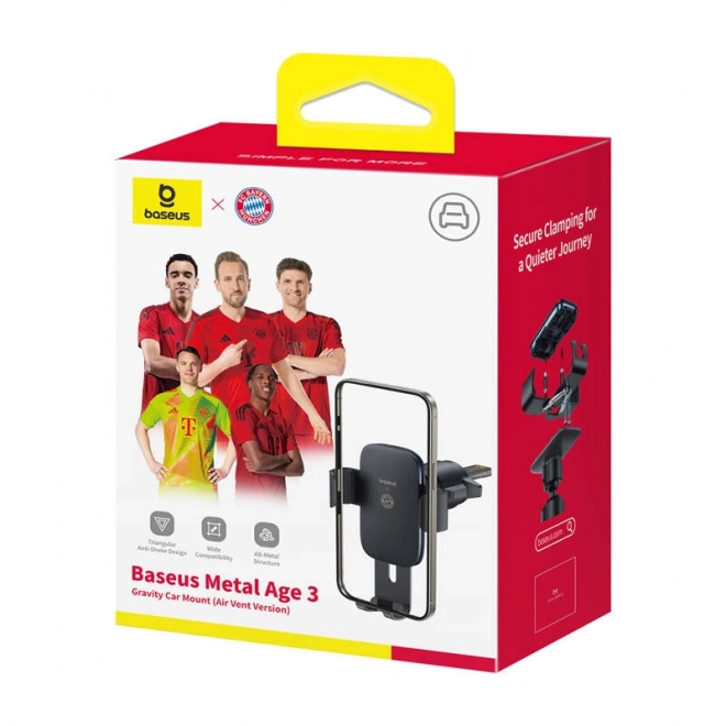 Baseus kovový držiak do auta Bayern edícia