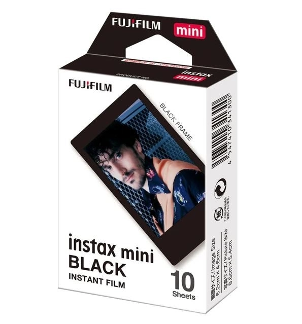 Fotopapier Instax Mini čierny 10 fotografií