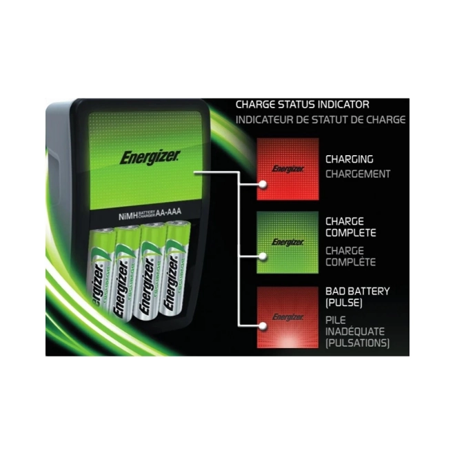 Nabíjačka pre akumulátory MAXI Energizer Power Plus AA 2000mAh