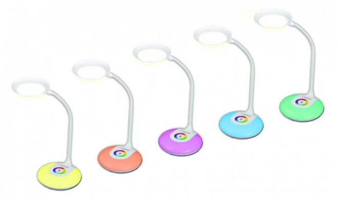Stolná lampa LED s RGB nočným osvetlením Mizar