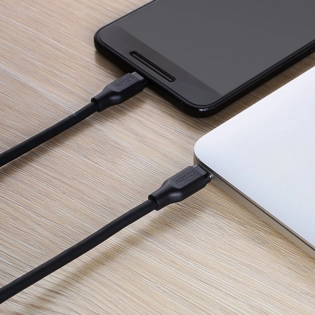 Pvc kábel s Power Delivery USB C - USB C 1m