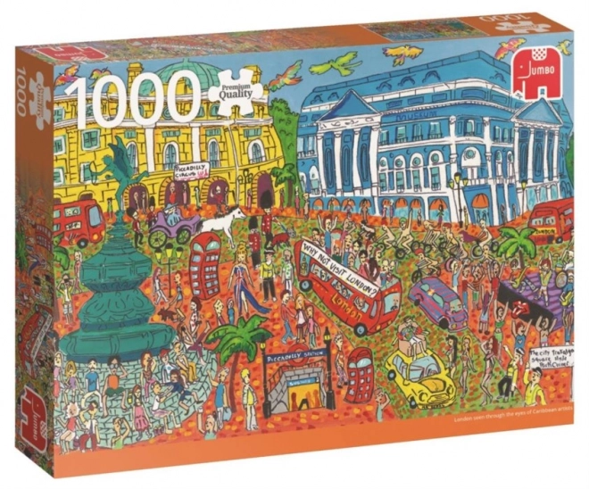 Puzzle Piccadilly Circus Londýn 1000 dielikov