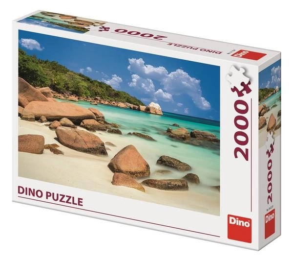 Dino Puzzle Pláž 2000 Dielikov