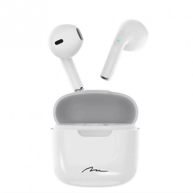Bezdrôtové slúchadlá do uší Media-Tech R-Phones TWS USB-C biele