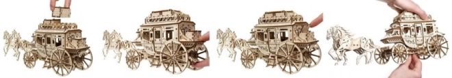 Ugears 3D Drevený Mechanický Dostavník