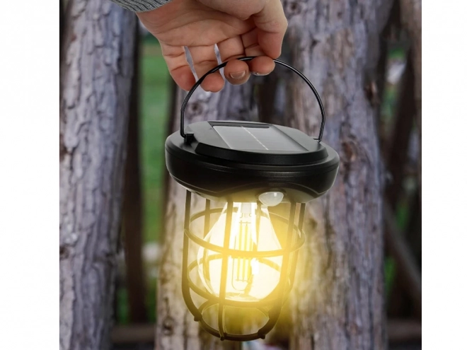 Vodotesná solárna lampa so senzorom pohybu a tromi režimami v LED