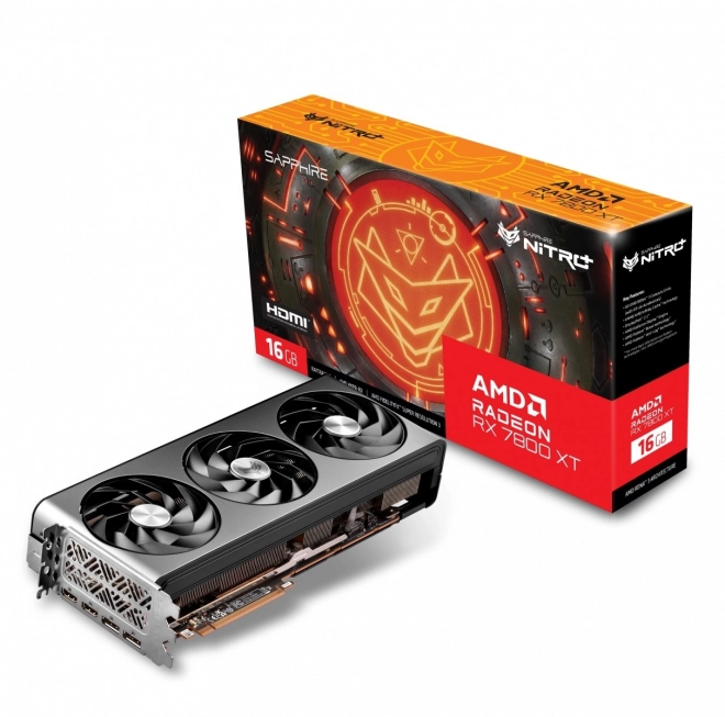 Grafická karta Sapphire Radeon RX 7800 XT Nitro+