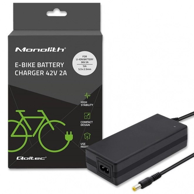 Univerzálna nabíjačka na elektrické bicykle Qoltec