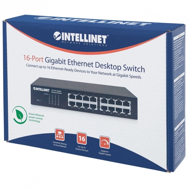 Gigabitový switch 16 portov
