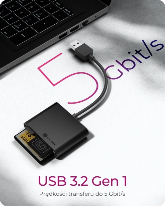 Čítačka kariet s USB 3.0 konektorom