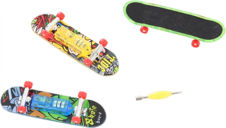 Svietiace fingerboardy na efektné triky