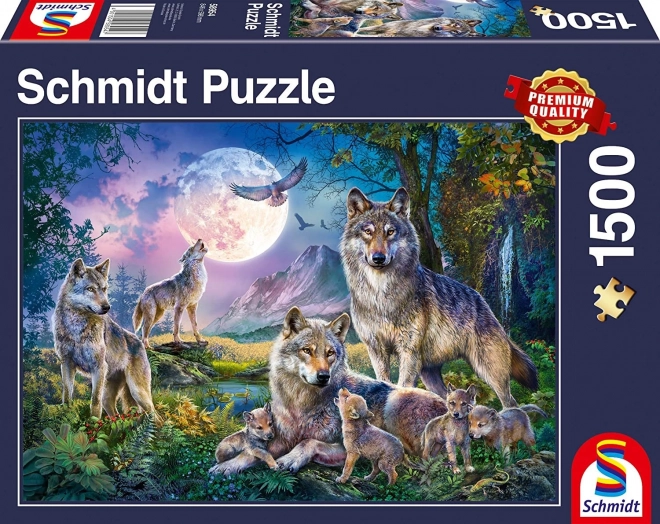 Puzzle Vlci 1500 dielikov