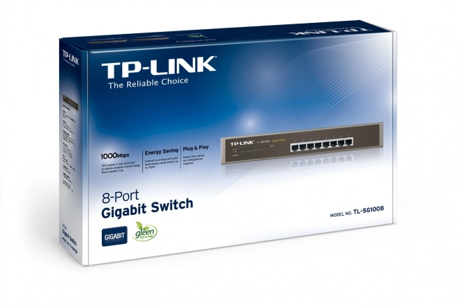 Gigabitový prepínač TP-Link TL-SG1008 8-Port