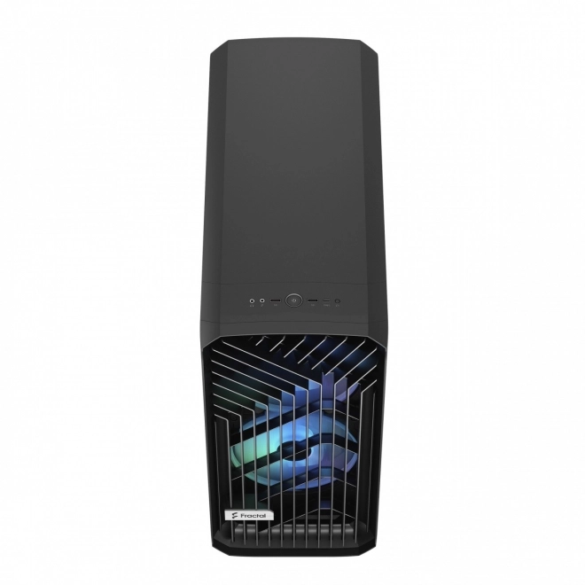 Čierna skriňa Torrent RGB Light Tint s 5 ventilátormi ATX