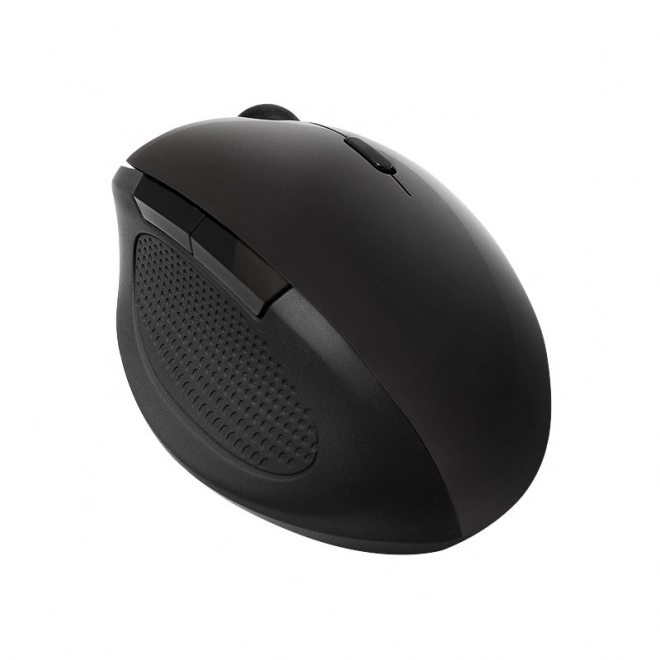 Ergonomická bezdrôtová optická myš 2.4GHz 1600dpi čierna