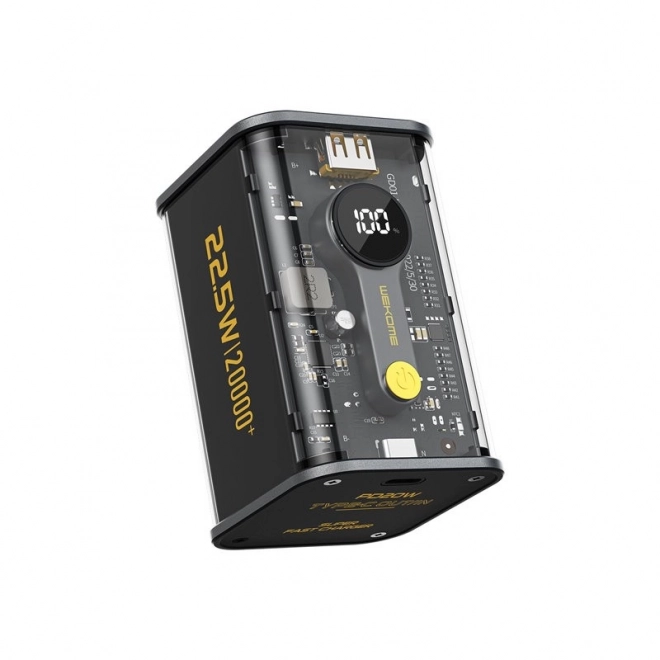 Powerbanka 20000 mAh PD 20W + QC 22,5W čierna