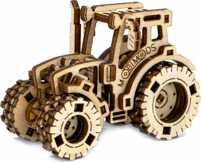 Drevené puzzle 3D - model traktor Fendt 210