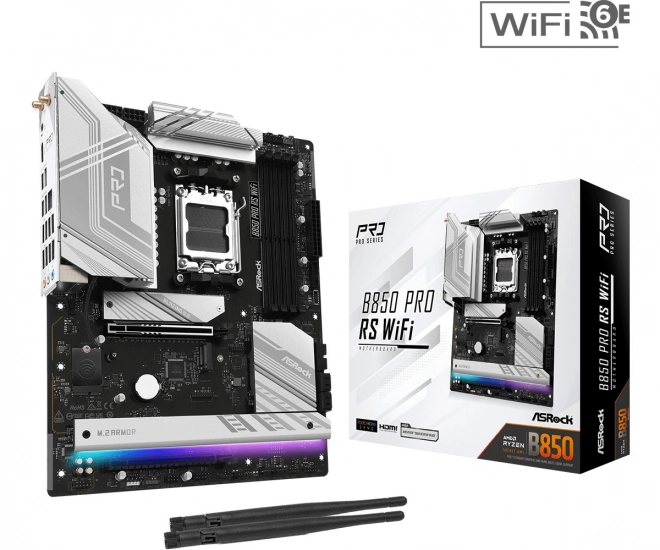 Pokiaľna doska B850 Pro RS WiFi
