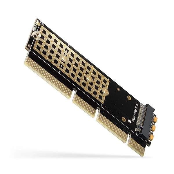 Adaptér PCIe M.2 NVMe pre stolné počítače a servery 1U