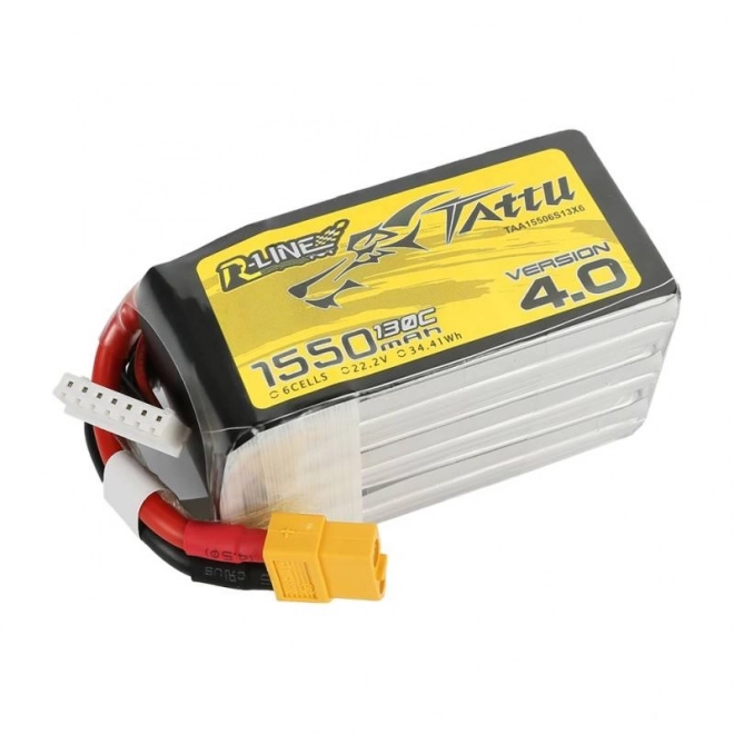 Akumulátor LiPo Tattu R-Line 1550mAh 22.2V 130C 6S1P