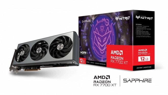 Karta grafická Radeon RX 7700 XT NITRO+ Gaming OC