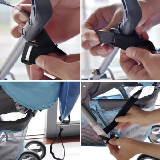 Rýchle a pevné uchytenie na suchý zips