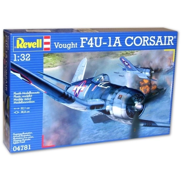 Model lietadla Vought F4U-1A Corsair