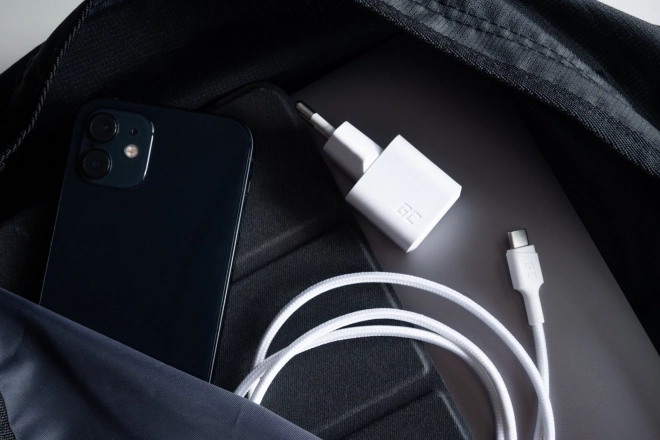 Nabíjačka GC PowerGaN 33W USB-C biela
