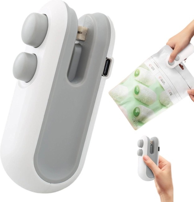 Bezdrôtová zváračka a otvárač fólií 2 v 1 s magnetom, nabíjanie cez USB
