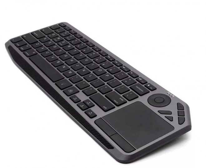 Bezdrôtová klávesnica s touchpadom a LED podsvietením