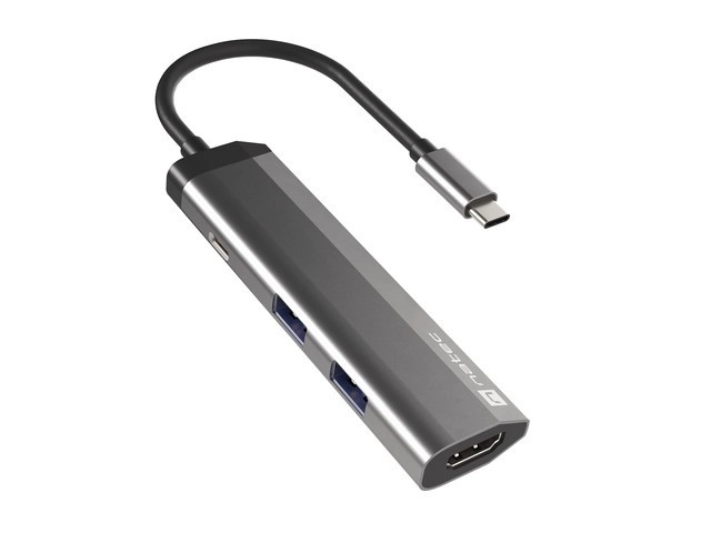 Ultratenká stacja dokująca USB-C Natec Fowler Slim