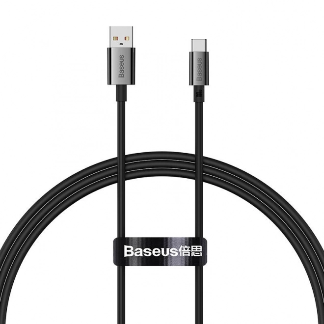 Usb-c kábel Baseus s displejom 100W 2m čierny