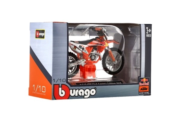 Bburago 1:18 WRB KTM CYCLE - KTM 450 SX-F Factory Edition (2018)